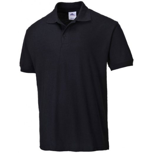 Naples Polo Shirt - Black - Large