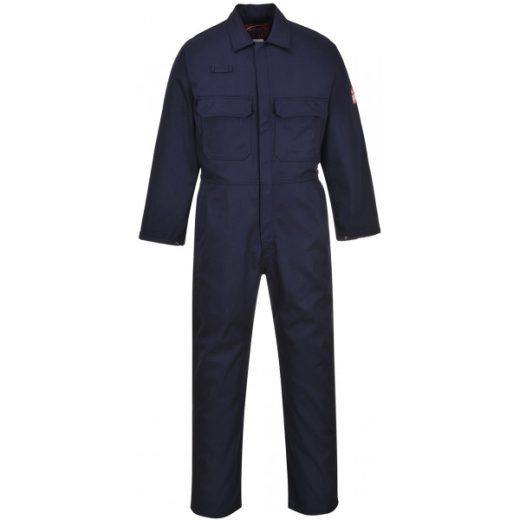 Bizweld Flame Resistant Coverall - Navy - Large