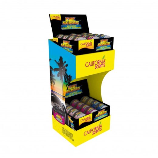 California Car Scent - Assorted Fragrances - Cdu Of 24
