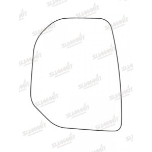 Mirror Glass Replacement - Commercial OEM Style With Base Plate