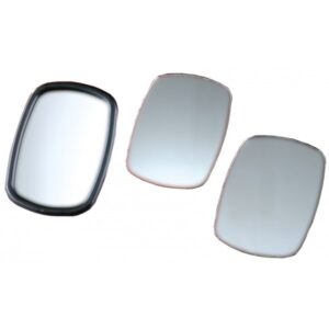 Mirror Glass Replacement - Commercial OEM Style With Base Plate