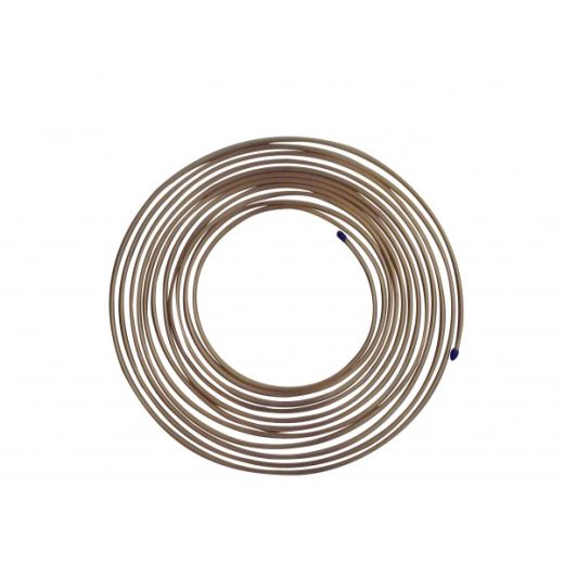 Cupro Nickel Brake Pipe - 8mm x 0.71mm x 7.5m