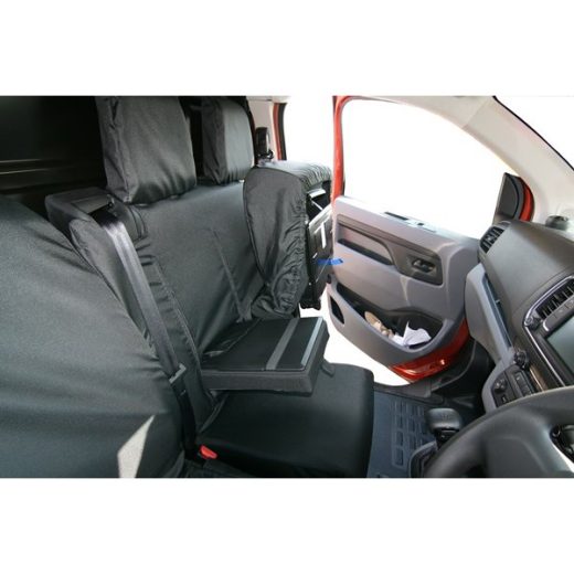 Van Seat Cover - Double - Black - Citroen Dispatch, Peugeot Expert & Toyota Proace 2016