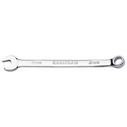 9MM 12 PT FULL POLISH COMBO WRENCH