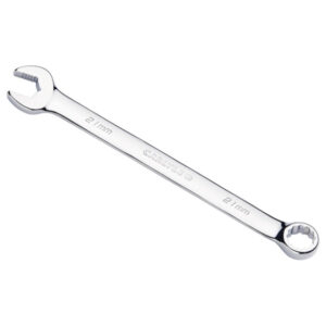 21MM 12 PT. FULL POLISH LONG COMBO WRENCH