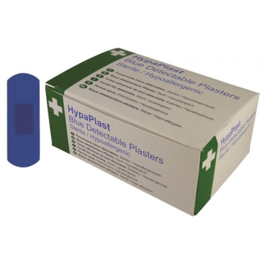 HypaPlast Blue Catering Plasters - Pack of 100