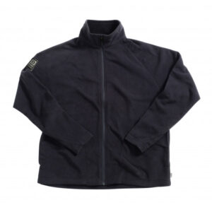 Full Zip Fleece - Black - XXL