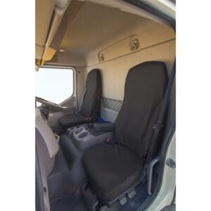 Truck Seat Cover - Passenger - Black - DAF LF 2012 Onwards