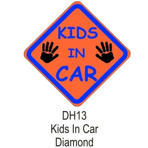 KIDS IN CAR DIAMOND