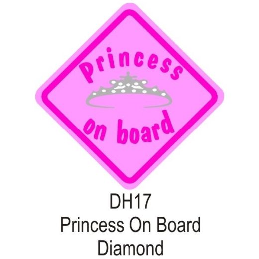 PRINCESS ON BOARD DIAMOND