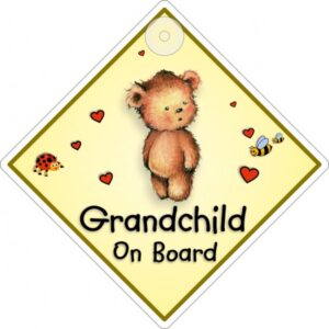 GRANDCHILD ON BOARD DIAMOND HANGER