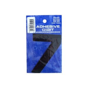 7 - 3IN ADHESIVE BLACK PACK OF 12