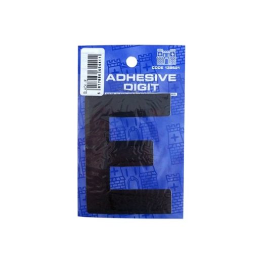 E - 3IN ADHESIVE BLACK PACK OF 12
