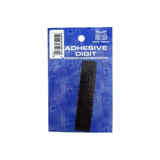 I - 3IN ADHESIVE BLACK PACK OF 12