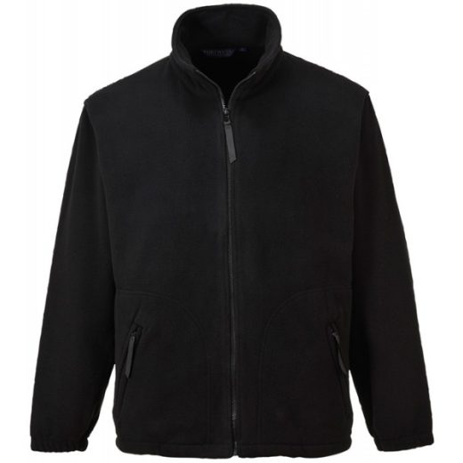 Argyll Heavy Fleece - Black - X Large