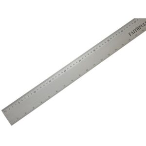 ALUMINIUM RULE - 1 METRE / 39 INCH