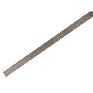 S/STEEL RULE 1 METER /36 INX30MM