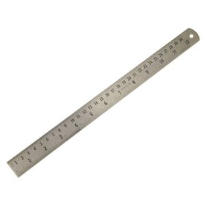 S/STEEL RULE 300MM/12 INX25MM