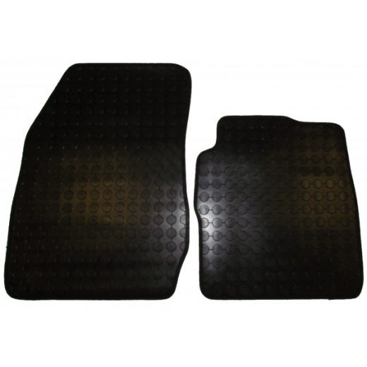 Rubber Tailored Car Mat - Ford Fiesta Van (2008 Onwards) - Pattern 1386