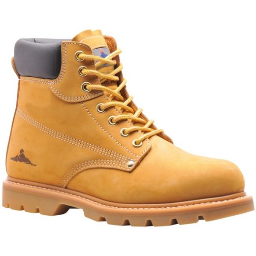 Welted Safety Boots SB - Honey - UK 8