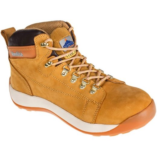 Mid-Cut Nubuck Boots - Honey - UK 9