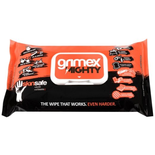 Grimex Disposable Mighty Wipes - 40 x 25cm - Pack of 40