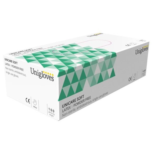 Unicare Latex Powder Free Gloves - Extra Large