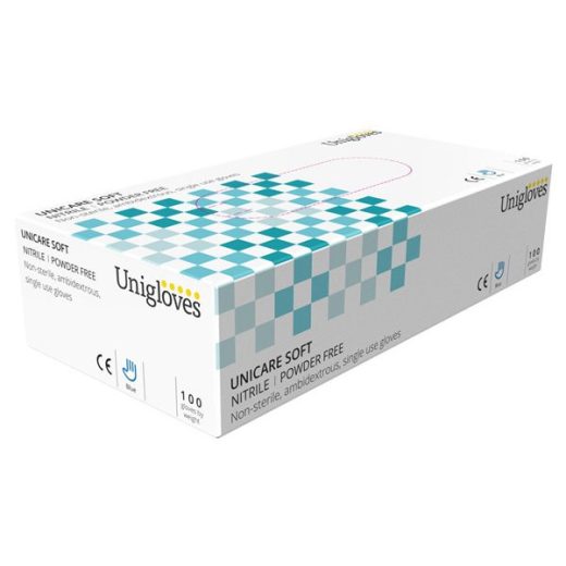 Unicare Nitrile Powder Free Gloves - Small