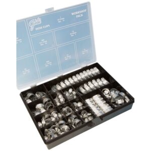 Workshop Hose Clip Pack M/S - 143 Clips
