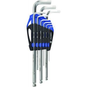 9PC METRIC STRIPPED HEX KEY SET