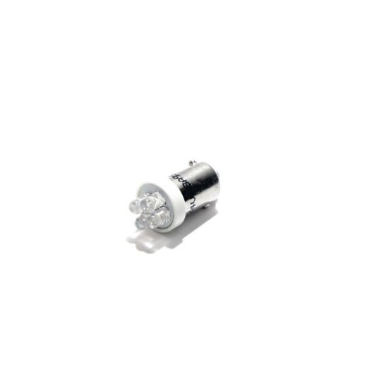 24V BA9S 4-LED BLUE (X2)