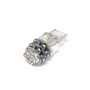 12V 5MM T20 W3X16D 18-LED BLUE (X2)