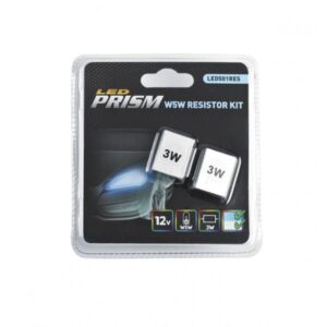 LED Bulb - 12V T10 Wedge Resistor Kit - White