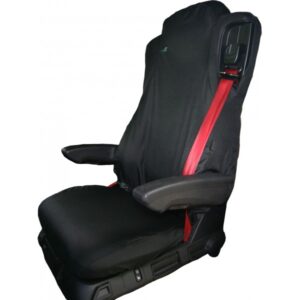 Truck Seat Cover - Passenger - Black - Mercedes Actros & Antos Euro 6