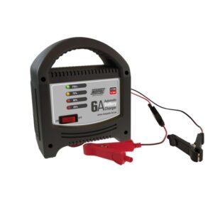 Battery Charger 6A - 12V - LED Automatic