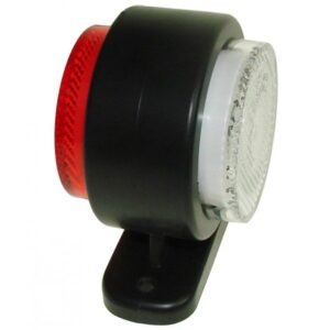 12/24V LED Outline Marker Lamp & Reflex - Red/White