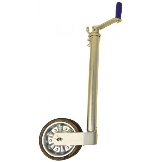 500kg Heavy Duty Smooth Jockey Wheel - No Clamp - 48mm