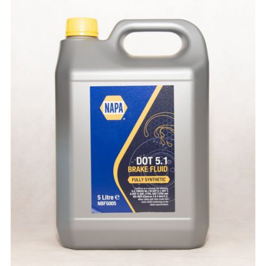 NAPA DOT 5.1 Brake Fluid -5L