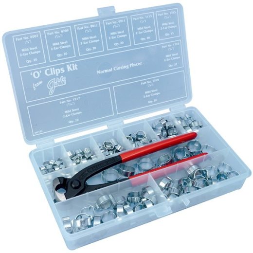 O Clip Kit M/S with Closing Pincer - Pack of 175
