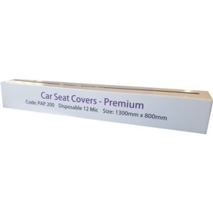 WHITE DISPOSABLE SEAT COVER X100 NON RETURNAB
