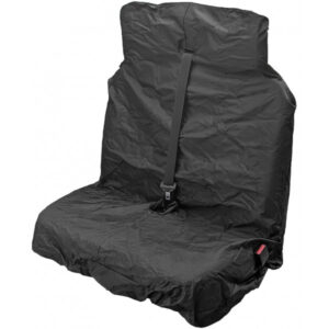 Universal double seat cover to fit the majority of small to medium sized vans.