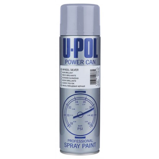 U-Pol Powercan - Alloy Silver - 500ml