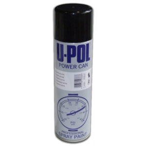 U-Pol Powercan - Satin Black - 500ml