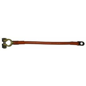 Universal Battery Lead - 24in. Red Insulated