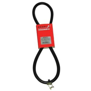 Rubber Fuel Hose 6mm & Clips x 1m