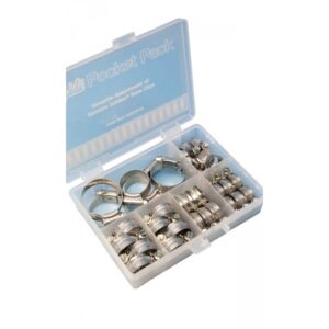 Assorted M/S Hose Clips - Box of 32