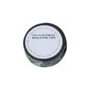 PVC Insulation Tape - Black - 19mm x 33m - Pack Of 10