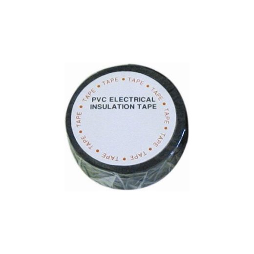 PVC Insulation Tape - Black - 19mm x 33m - Pack Of 10