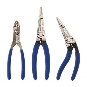 Pliers Set - Wire Stripper - 3 Piece (Includes WSCCP)
