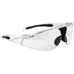 Lucent Spectacles - Clear/Black Frame - Clear Lens